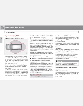 volvo v70 2010 owners manual rhd&lhd